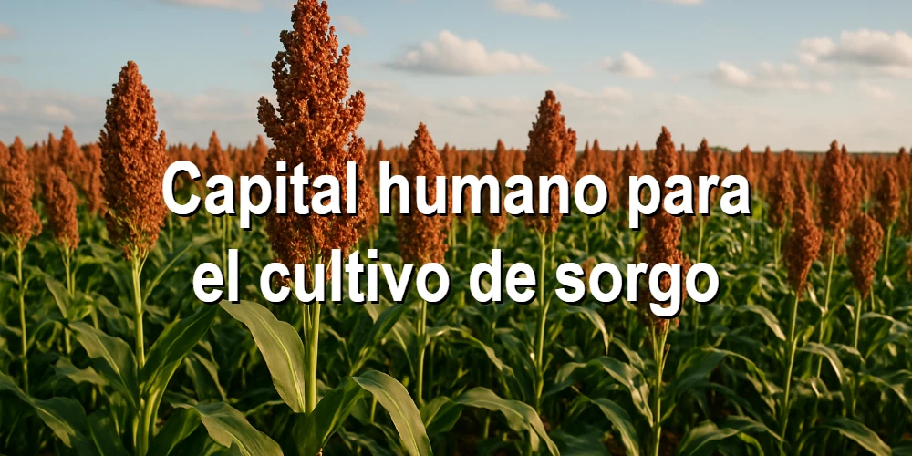 Capital humano para el cultivo de sorgo