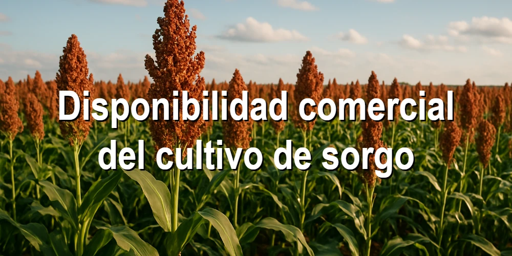 Disponibilidad comercial del cultivo de sorgo